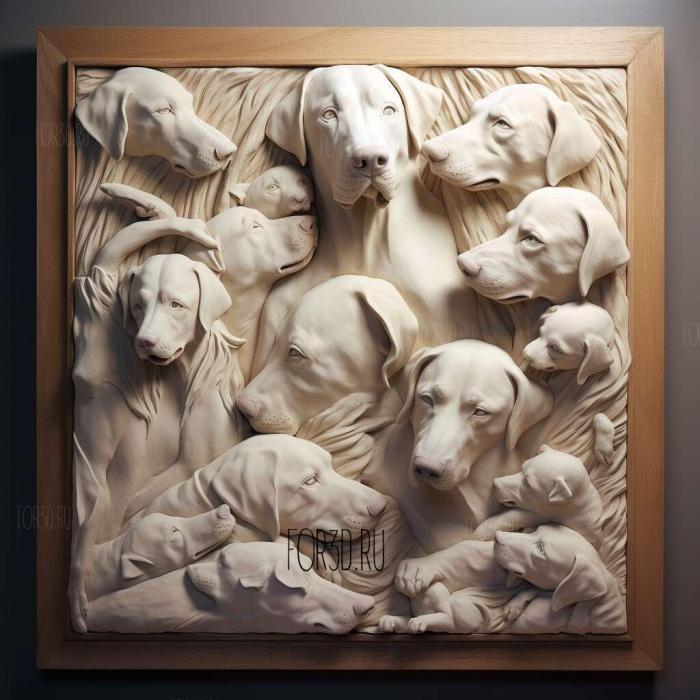 All Dogs Go to Heaven The Series series 3 stl model for CNC